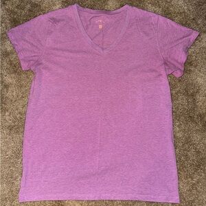 Lavender V-Neck Women's Tee